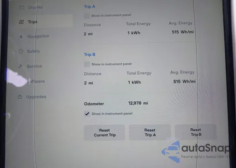 2015 Tesla Model S 70D/85D/P85D z USA, uszkodzony, nr VIN 5YJSA1E29FF110528